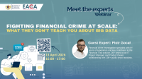 Meet the Experts: Fighting Financial Crime at Scale: What They Don’t Teach You About Big Data